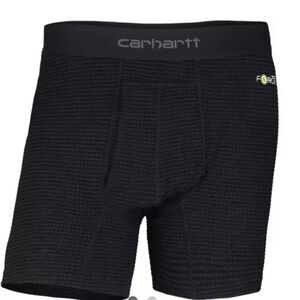 NWT! CARHARTT Men Force Grid 5” 2 Boxer Brief Size L Waist 36-38